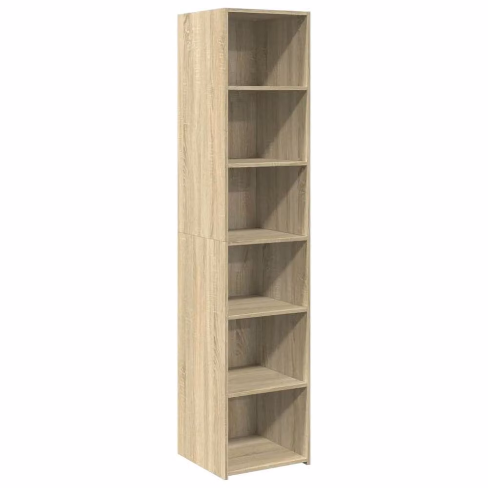 Berkfield Home Sonoma Oak Highboard in Light Brown, W/D/H: 40 x 41 x 185 cm – 2