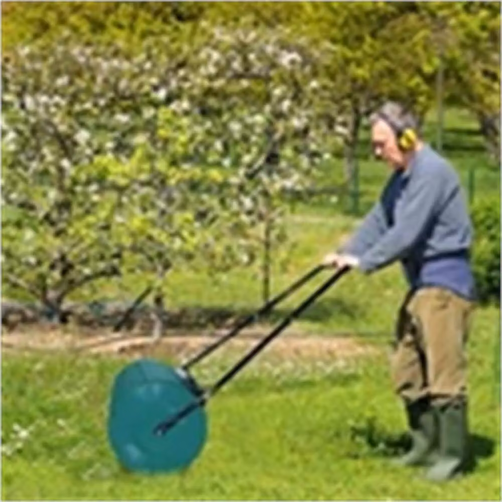 Nordara Heavy Duty Green Garden Lawn Roller, Manual Steel Metal Design – 3