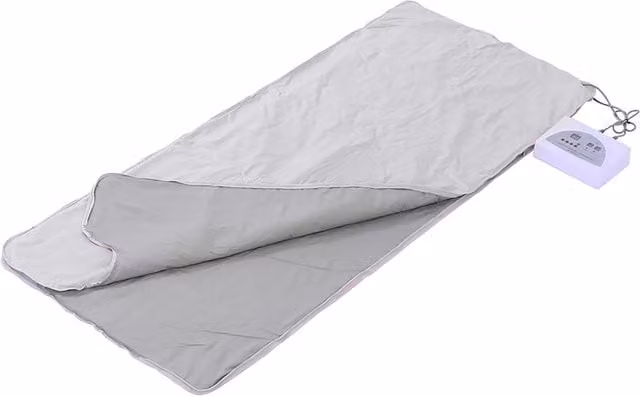Livingandhome Far Infrared Sauna Blanket in Silver Oxford Fabric