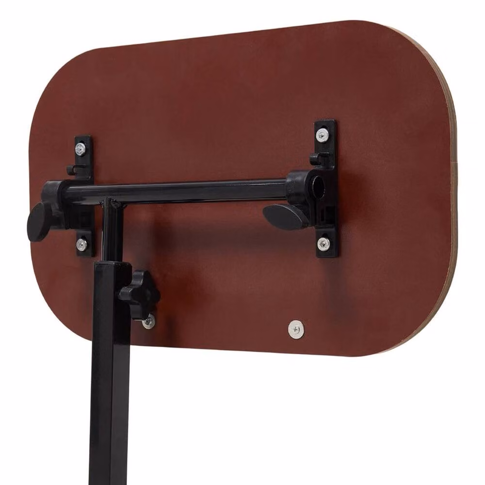FORGEVIO Walnut Adjustable Over Bed Sofa Tray Desk in Brown – 2