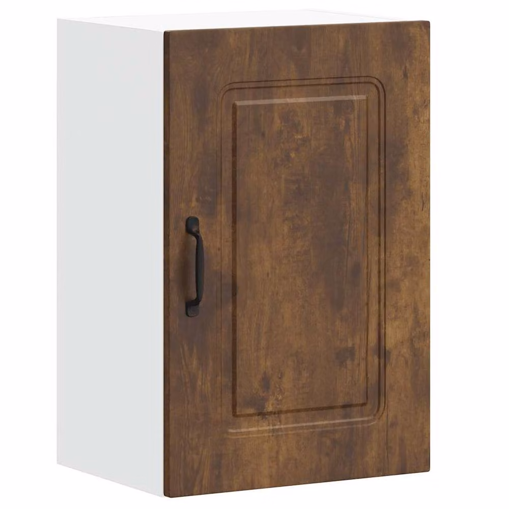 Berkfield Home Kalmar Kitchen Wall Cabinet in Smoked Oak Brown, W/D/H: 60 x 40 x 31 cm – 2