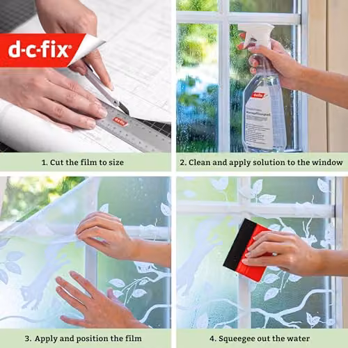 d-c-fix Vitrail Privacy Window Film, Multicolour, W: 67.5 cm x H: 1.5 m – 3