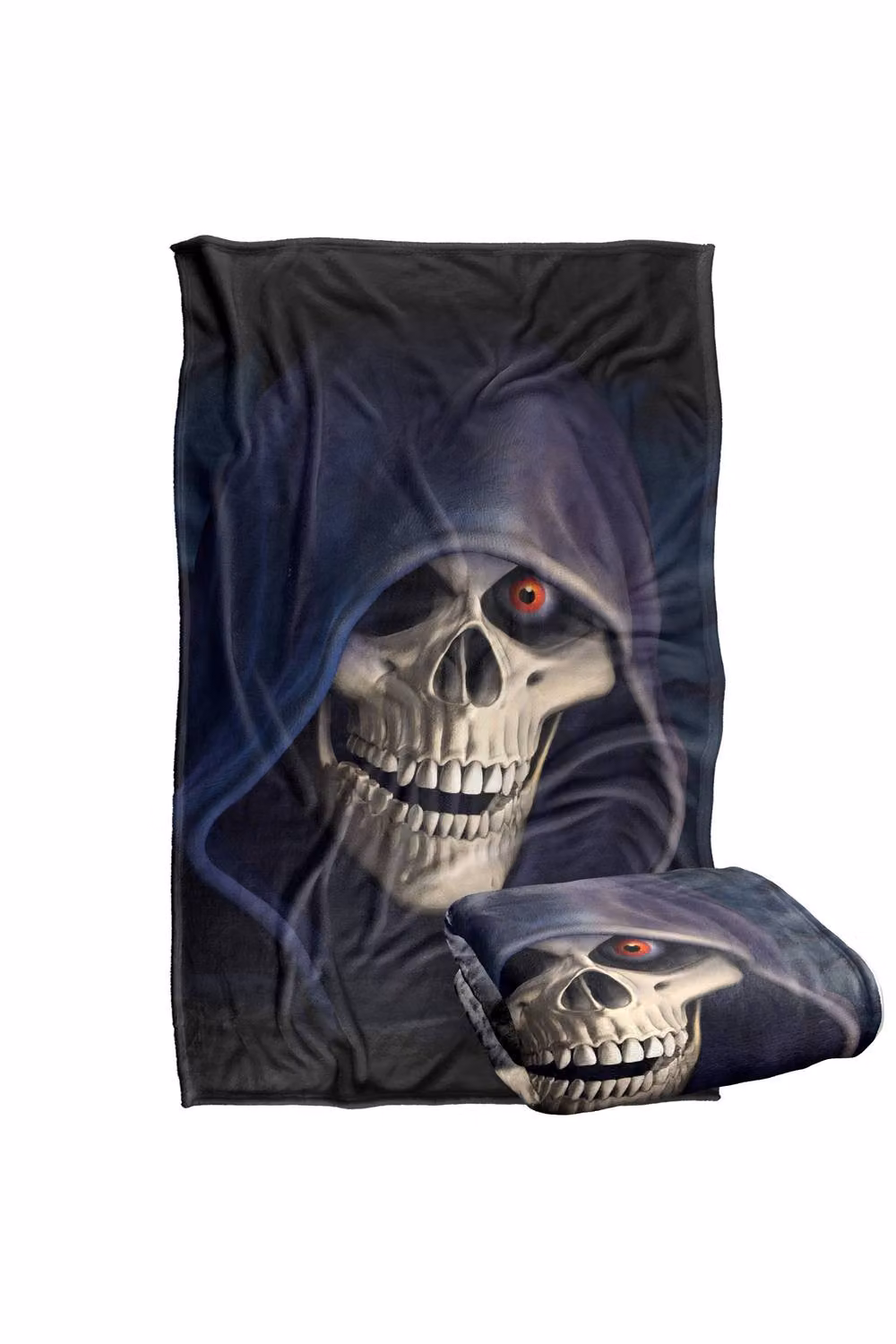 JQ Licensing Royce Mcclure Grim Reaper Silky Touch Super Soft Fleece Throw Blanket, Multicolour, W: 91 cm, D: 147 cm – 7