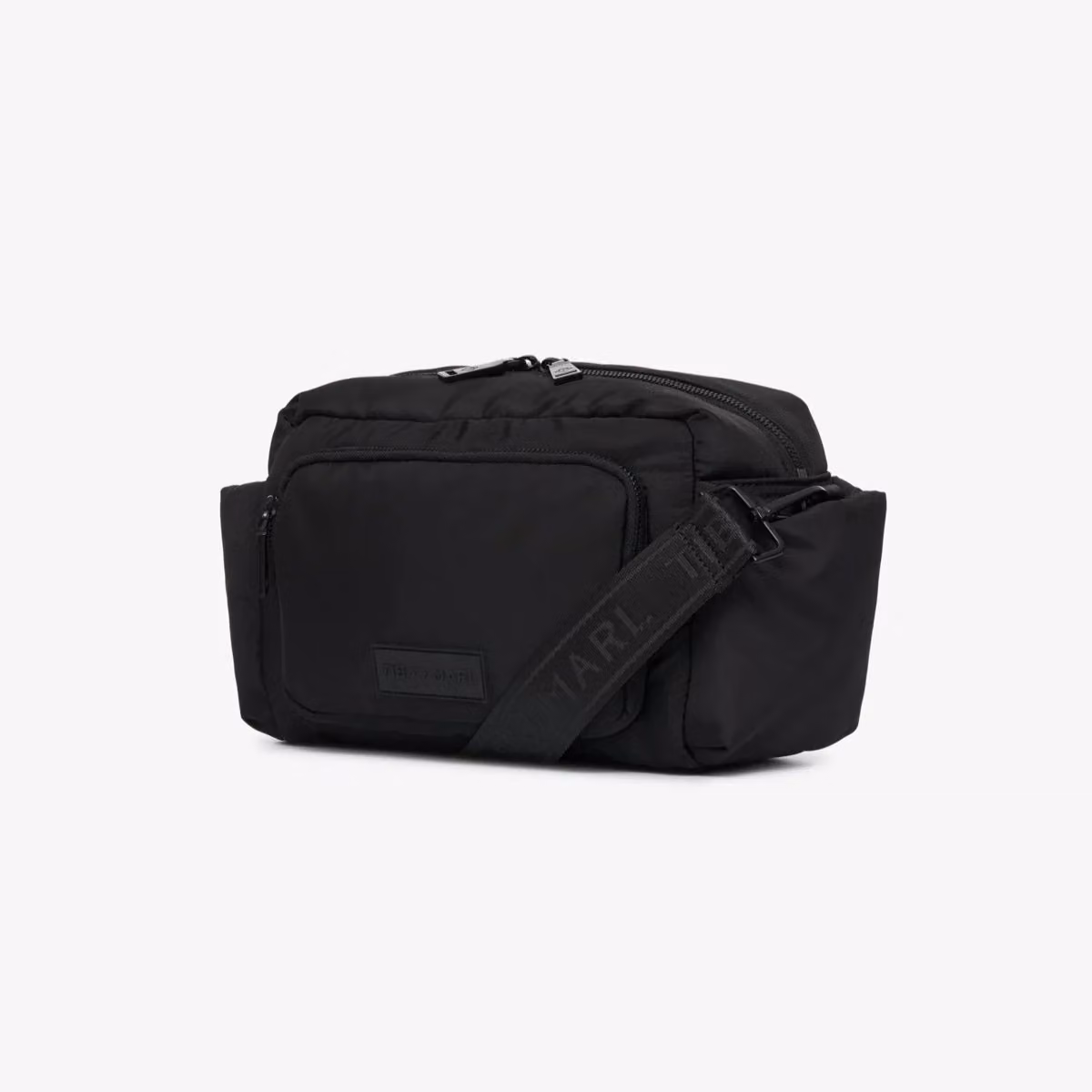 Tiba + Marl Inka Woven Buggy Organiser in Black with Carrying Strap – 5