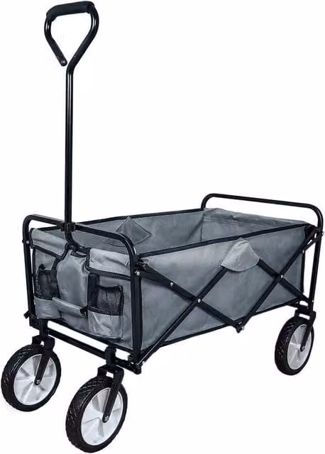 Monstershop All-Terrain Festival and Beach Drinks Trolley in Grey – 1