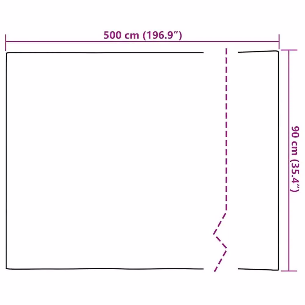 Berkfield Home Self-adhesive Dark Wood PVC Furniture Film, 2 Pack, Black, W: 90 cm x L: 500 cm – 6
