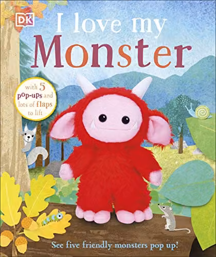 DK I Love My Monster Multicolour Board Book – 1