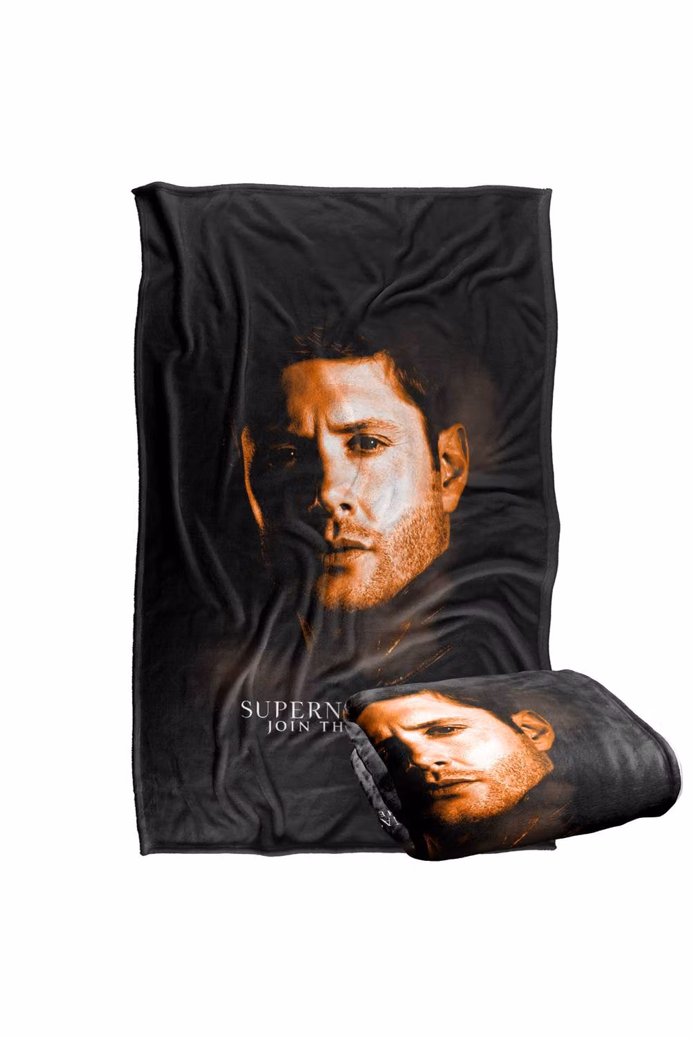 Warner Bros. Supernatural Dean Winchester Portrait Silky Touch Super Soft Fleece Throw Blanket, Multicolour, W/D/H: 91 x 147 cm – 7