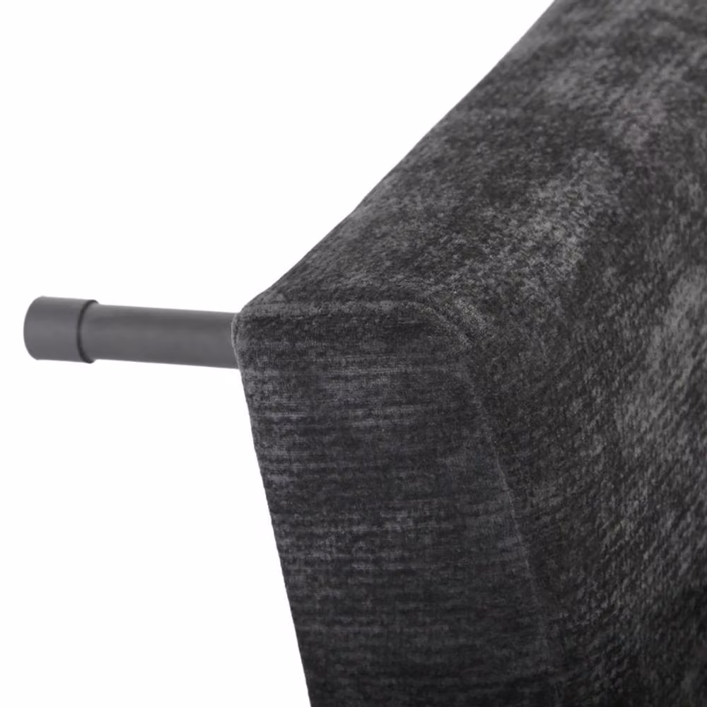 Home Garden Direct Aurora Single Sofa Bed Chair in Dark Grey Premium Fabric – 6