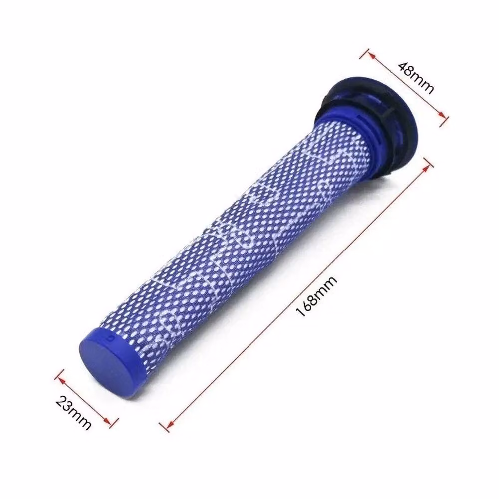 FLAVORA 6 Piece Washable Pre Motor Filter for Vacuum Hoover, Blue – 2