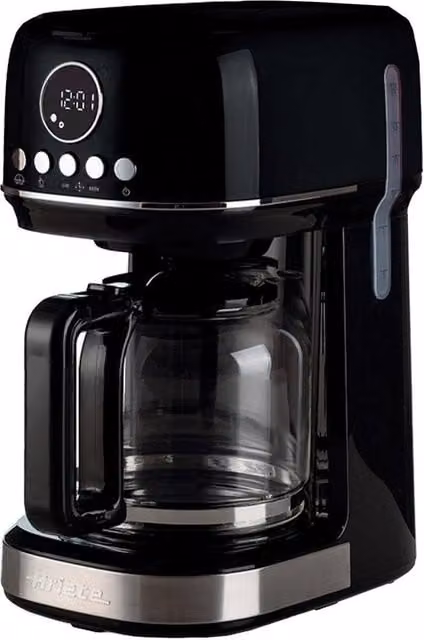 Ariete Black Filter Drip Coffee Machine with Glass Jug, Timer and Keep Warm Function – 1
