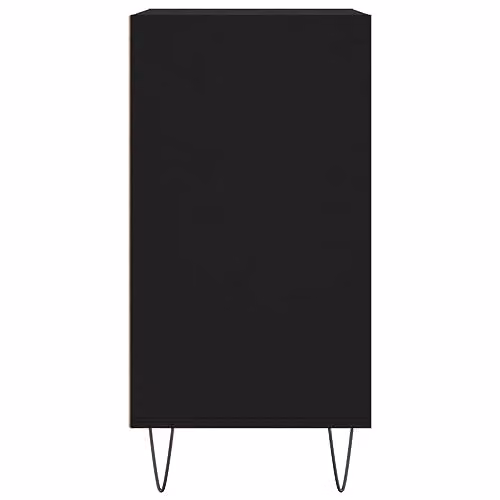 vidaXL Modern Black Sideboard in MDF and Metal, W/D/H: 57 x 35 x 70 cm – 4