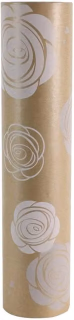 KDMD Kraft Paper Rose Heads Brown and White Party Decorations – 1