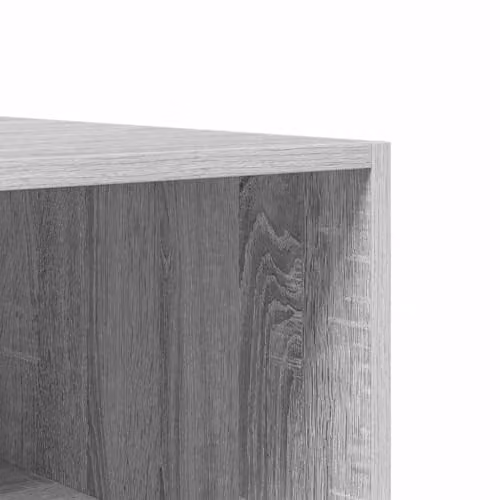 vidaXL Modern Grey Sonoma Wardrobe W/D/H: 100 x 50 x 200 cm – 3