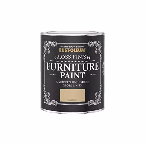 Rust-Oleum Sandstorm Yellow Furniture and Skirting Board Paint, Gloss Finish, Water-Based, 0.75 l – 3