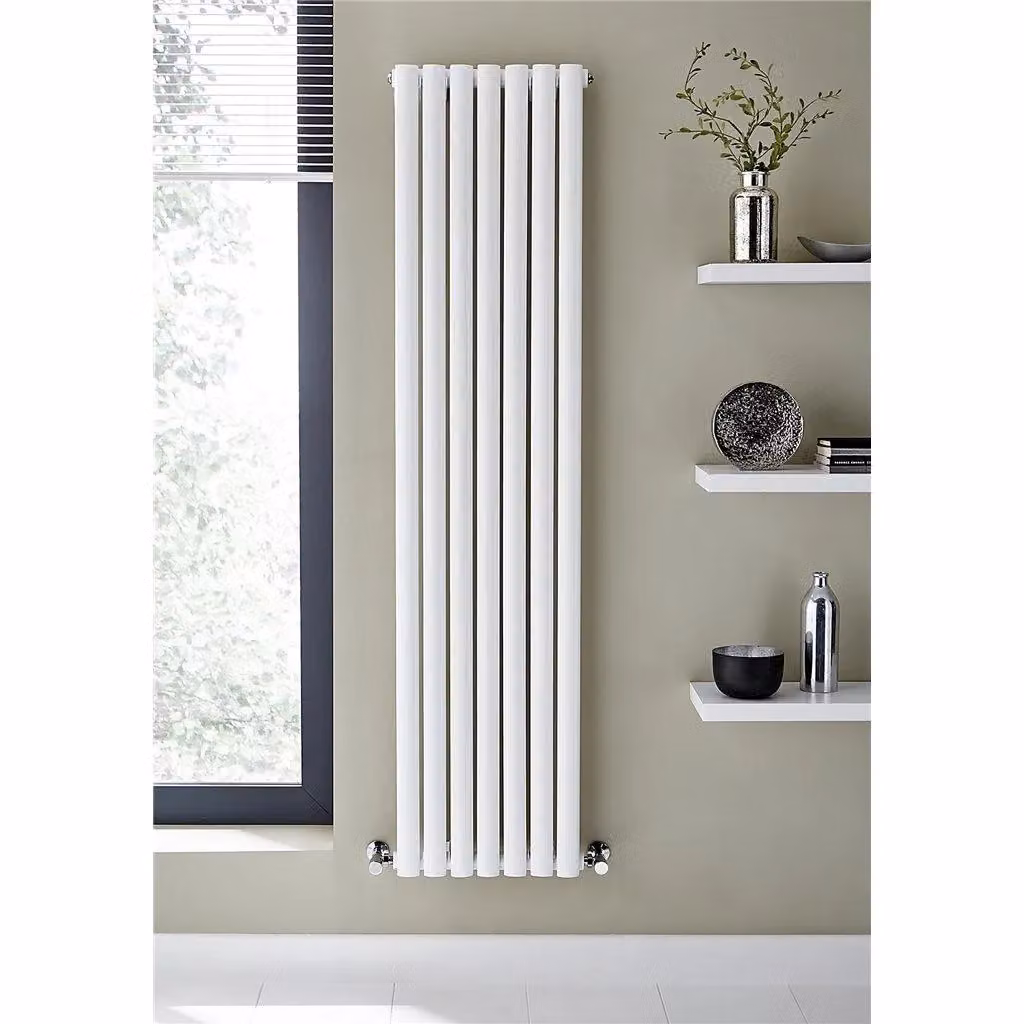 Clifton White Vertical Single Panel Radiator H 180 x W 54 cm – 2