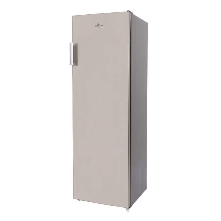Willow 206L Total No Frost Upright Tall Freezer in Silver