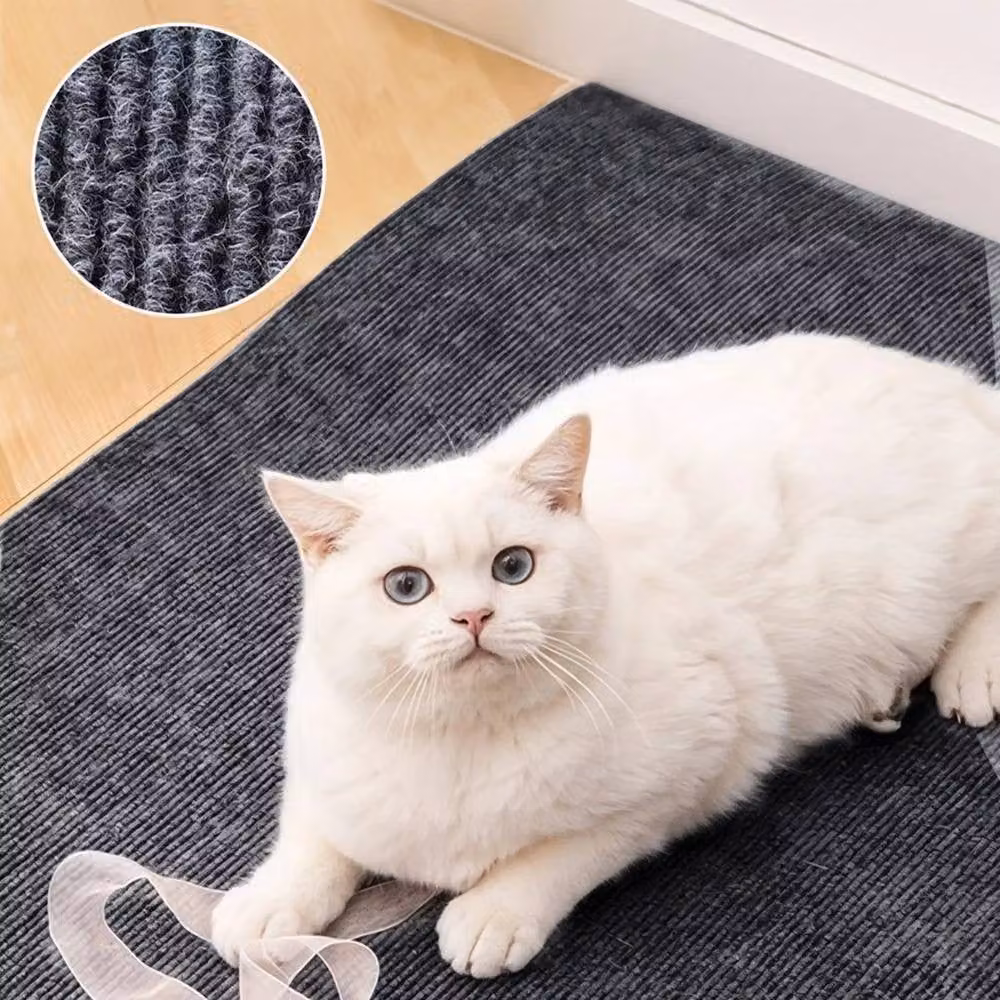 FORGEVIO Self-Adhesive Modern Home Office Floor Mat in Grey, W: 40 cm x L: 200 cm – 3