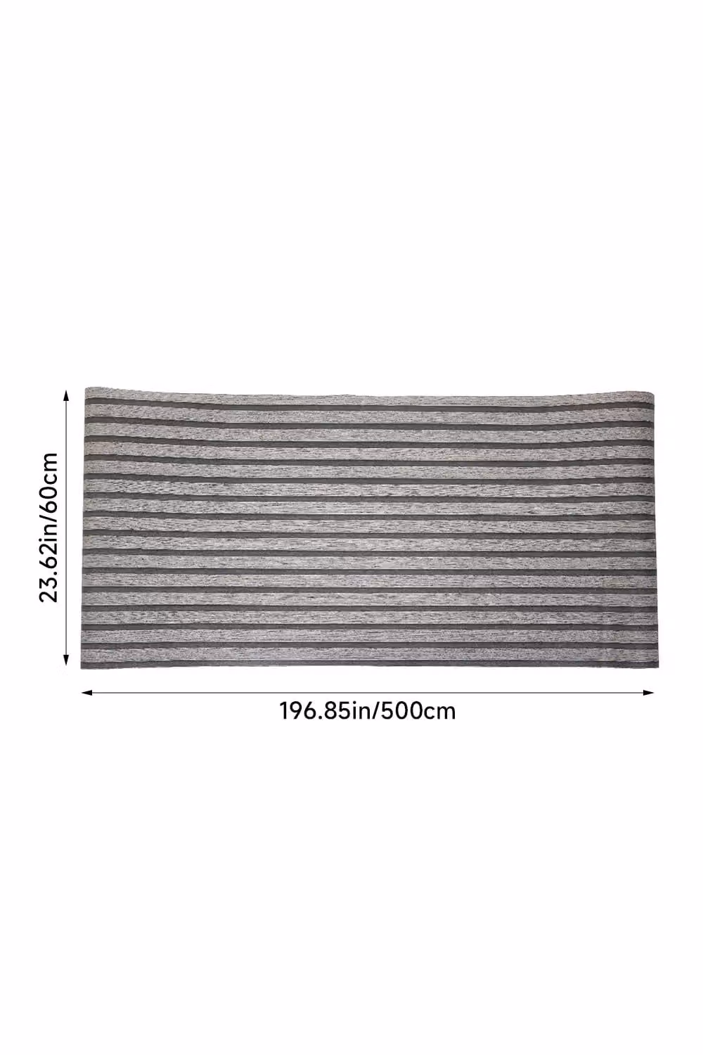 Living and Home Grey Wood-Effect Textured Self-adhesive PVC Wallpaper Roll – 1