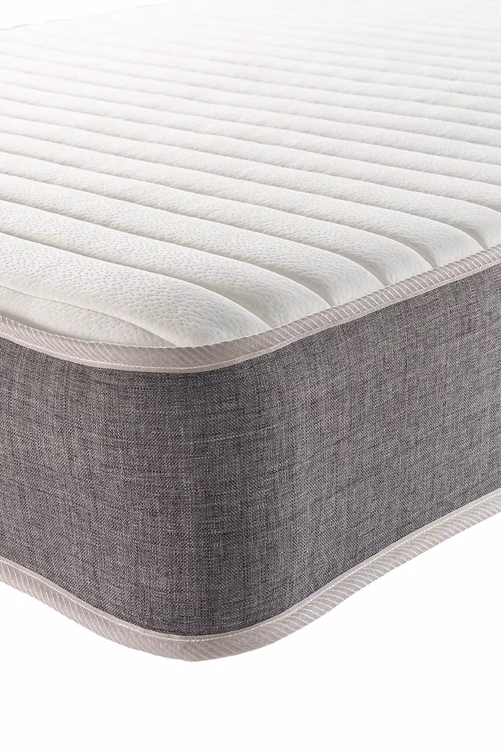 Aspire Pocket 3000 Hybrid Memory Foam Mattress in White and Grey, W/D/H: 90 x 200 cm – 3