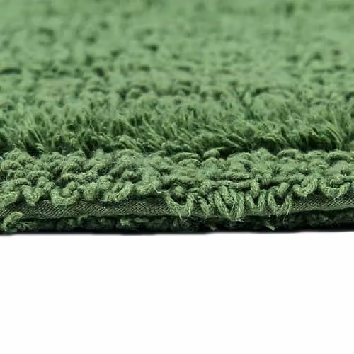 Homescapes Luxury Cotton Bath Mat, Green, W/D/H: 80 x 50 x 1 cm – 3
