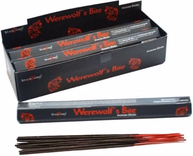 Stamford Werewolf's Bite Incense Sticks, Black