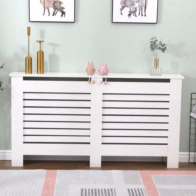 HMD Furniture High Gloss Radiator Cover in White