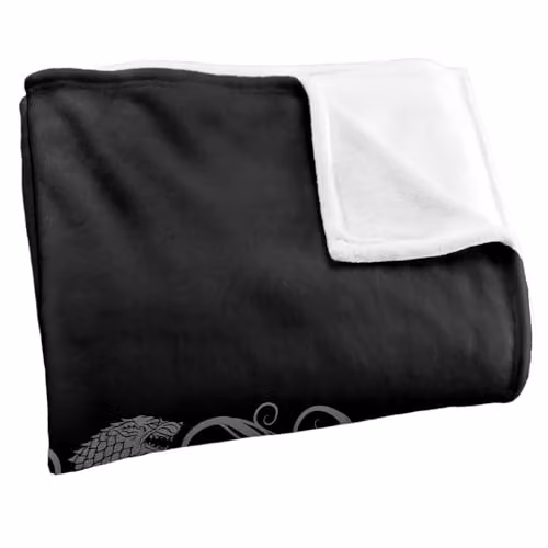 LOGOVISION Game of Thrones Winter Is Coming Scroll Super Soft Fleece Throw Blanket, Multicolour, W: 91 cm x D: 147 cm – 2