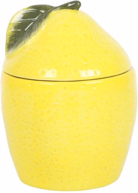 Something Different Yellow Ceramic Lemon Oil Burner
