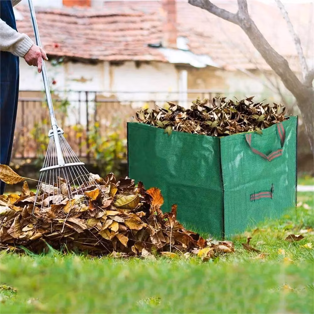 Nordara Reusable Garden Waste Storage Sacks, 3 Pack, Green, 120L – 3