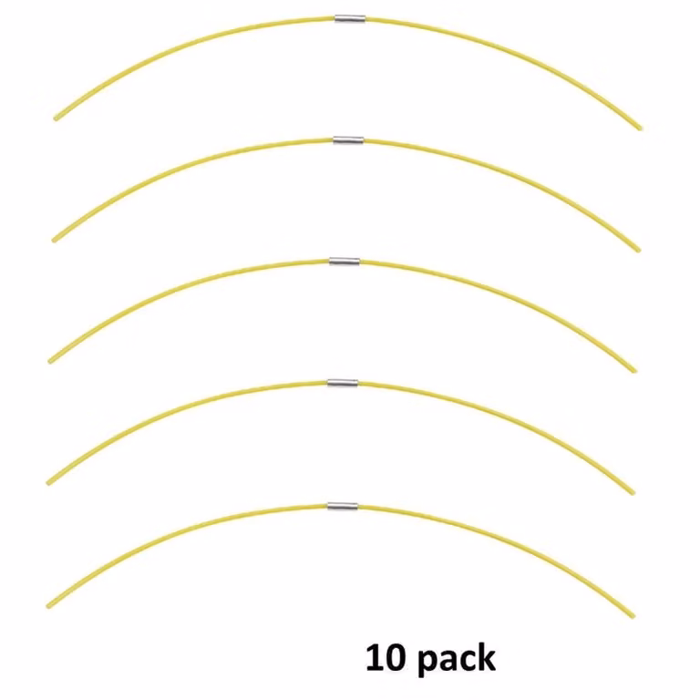 SPETLEK Heavy Duty Line HDL for Black & Decker GL680 Strimmer, 10 Pack, Yellow