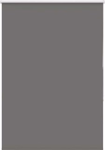 Berkfield Home Grey Blackout Roller Blind, Thermal Insulating Polyester, W: 115 cm, H: 175 cm