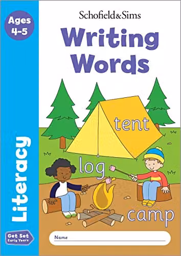 Schofield & Sims Penmanship Reception Activity Workbook for Children, Ages 4-5, Multicolour