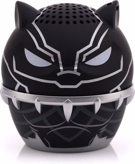 Bitty Boomers Marvel Black Panther Mini Bluetooth Speaker - Black