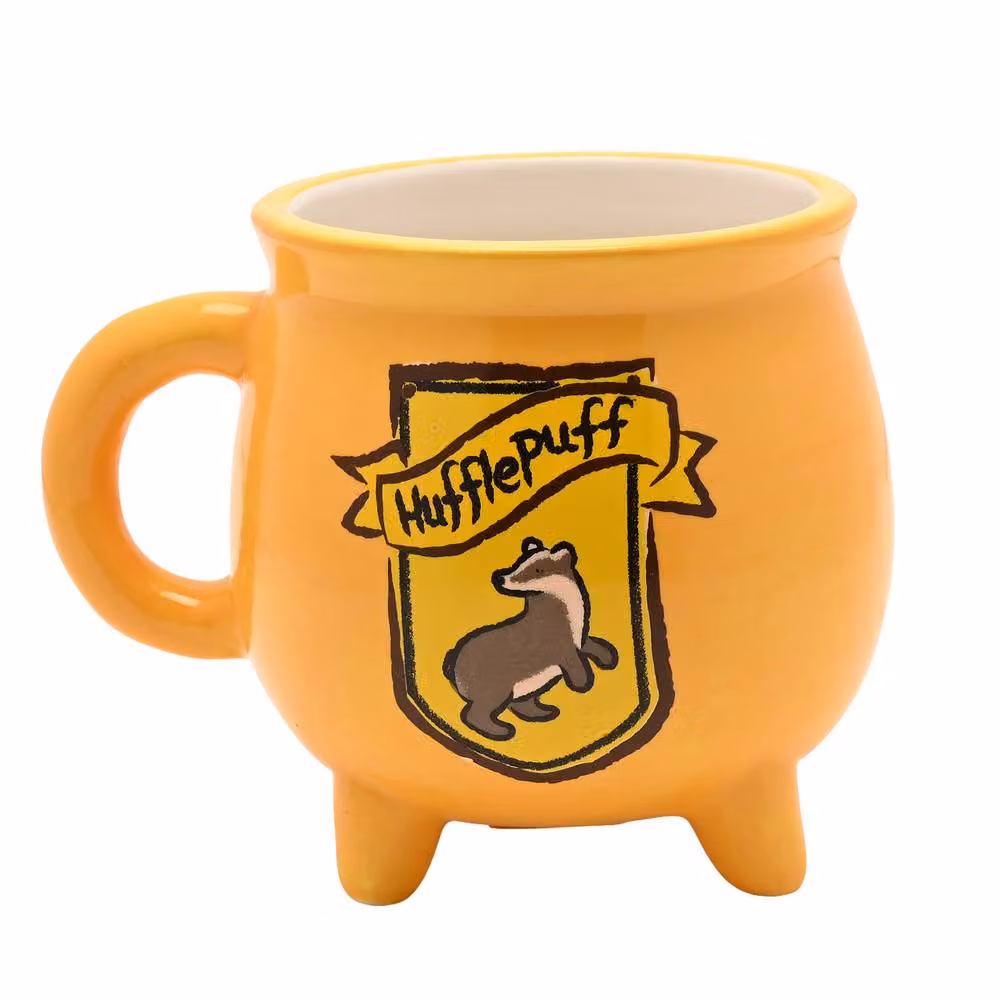 Warner Bros Harry Potter Back To Hogwarts Hufflepuff Cauldron Mug in Yellow – 2