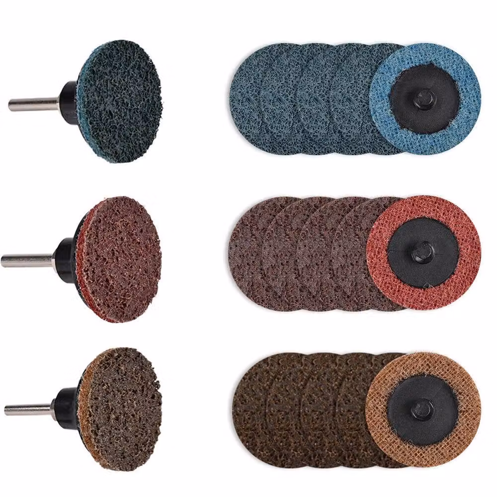 Nordara 81-Piece 50mm R-Type Roloc Abrasive Discs for Die Grinders in Brown – 4
