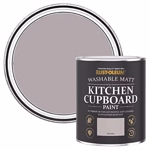 Rust-Oleum Babushka Purple Kitchen Cupboard Paint with Matt Finish, 750ml – 1
