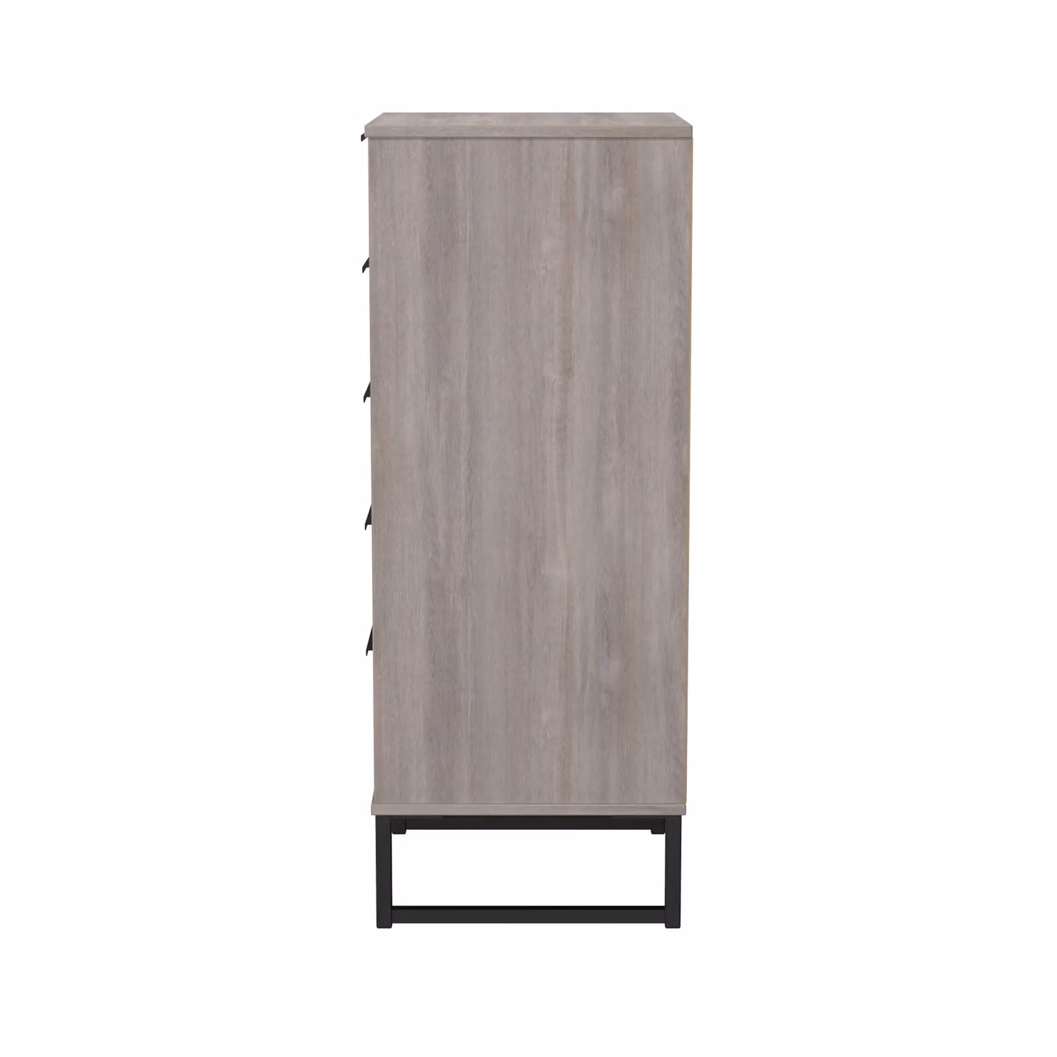 Ready Assembled 2 U Fuji 5 Drawer Tallboy in Light Grey with Soft Close Drawers – 2