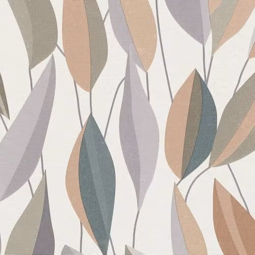 Erismann Gentle 10431-07 Non-Woven Floral Botanical Wallpaper, Beige – 1