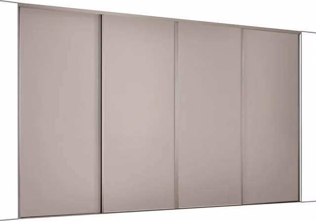 Spacepro Classic Cashmere Panel Sliding Wardrobe Door Kit, Height: 237 cm