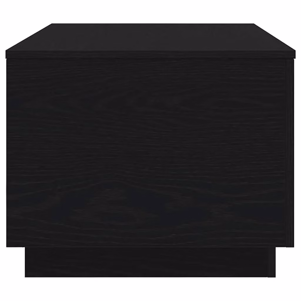 Berkfield Home Modern Black Oak Coffee Table with LED Lights W/D/H: 90 x 50 x 40 cm – 6