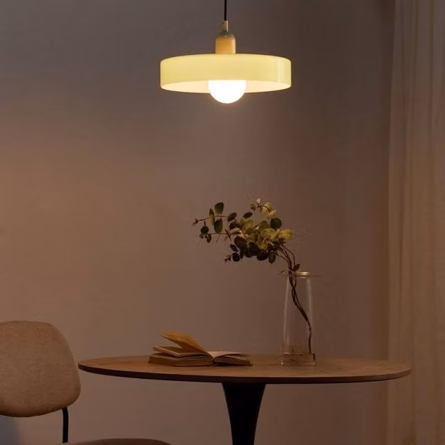 Wyld and Coco Retro Green Glass and Metal Sphere Pendant Lamp – 1