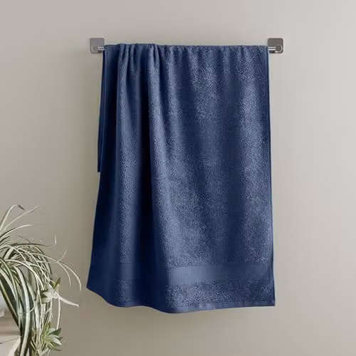 Catherine Lansfield Fluffy Cotton Hand Towel in Blue – 1