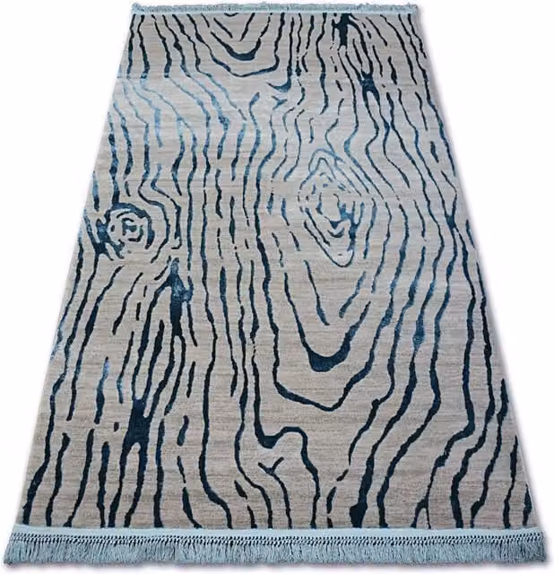 RugsX Grey Rectangular Rug, W: 80 cm, L: 150 cm