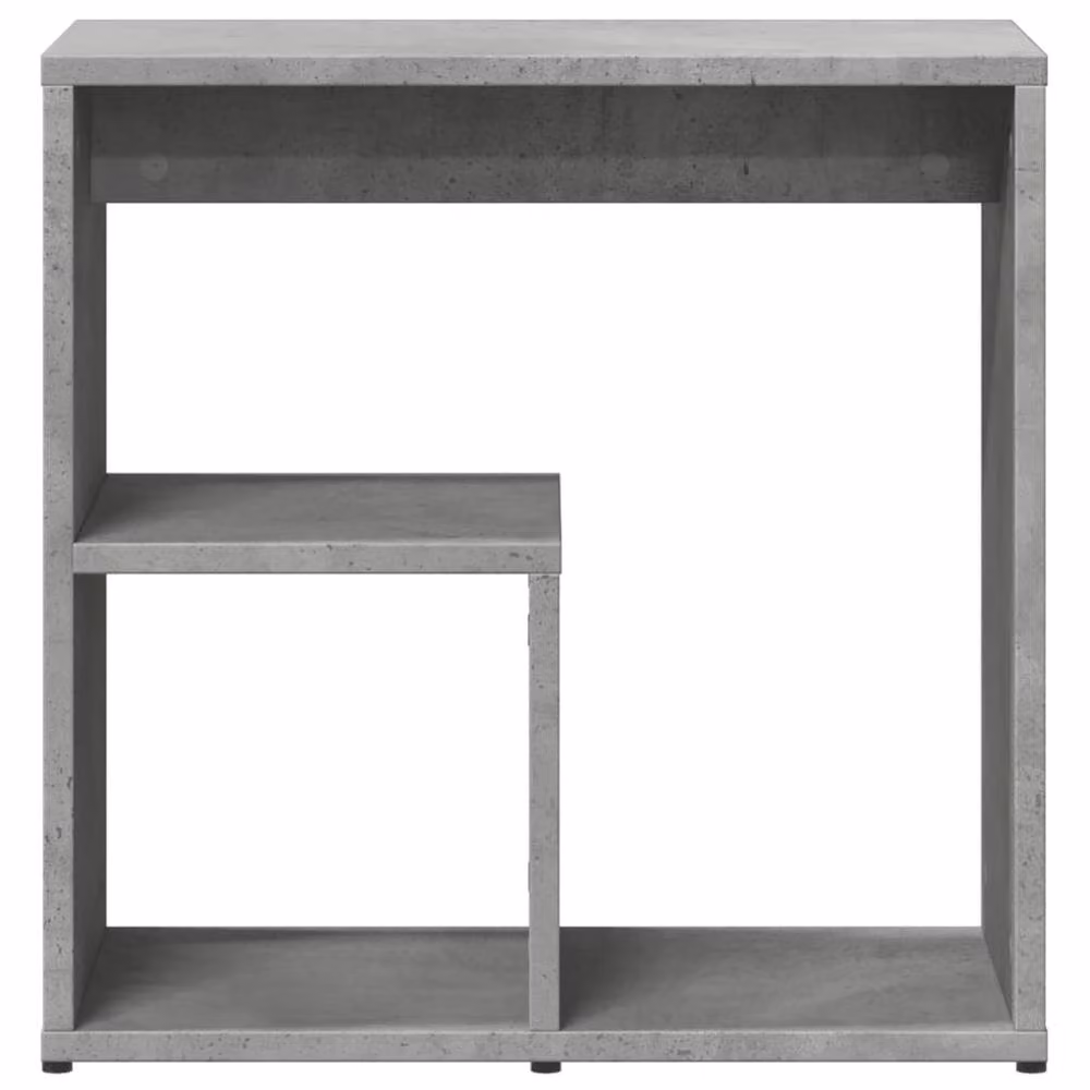 Berkfield Home Set of 2 Modern Side Tables in Concrete Grey, W/D/H: 50 x 30 x 50 cm – 6