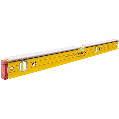 Stabila 96-2-K Double Plumb Masons Spirit Level, Yellow, 80 cm