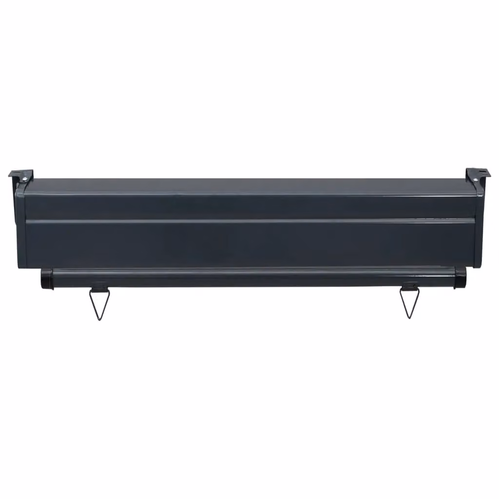 Berkfield Home Grey Balcony Side Awning, W/H: 85 x 250 cm – 3