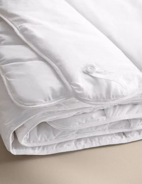 M&S Ultimate Comfort 10.5 Tog White Microfibre Hollow Fibre Duvet