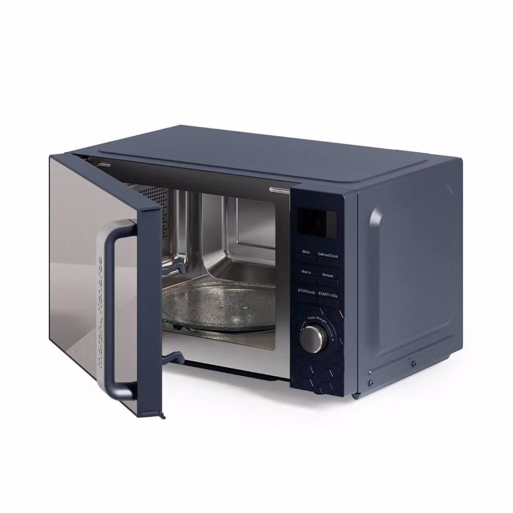 Morphy Richards Cassini 20L 800W Solo Digital Microwave in Blue – 6