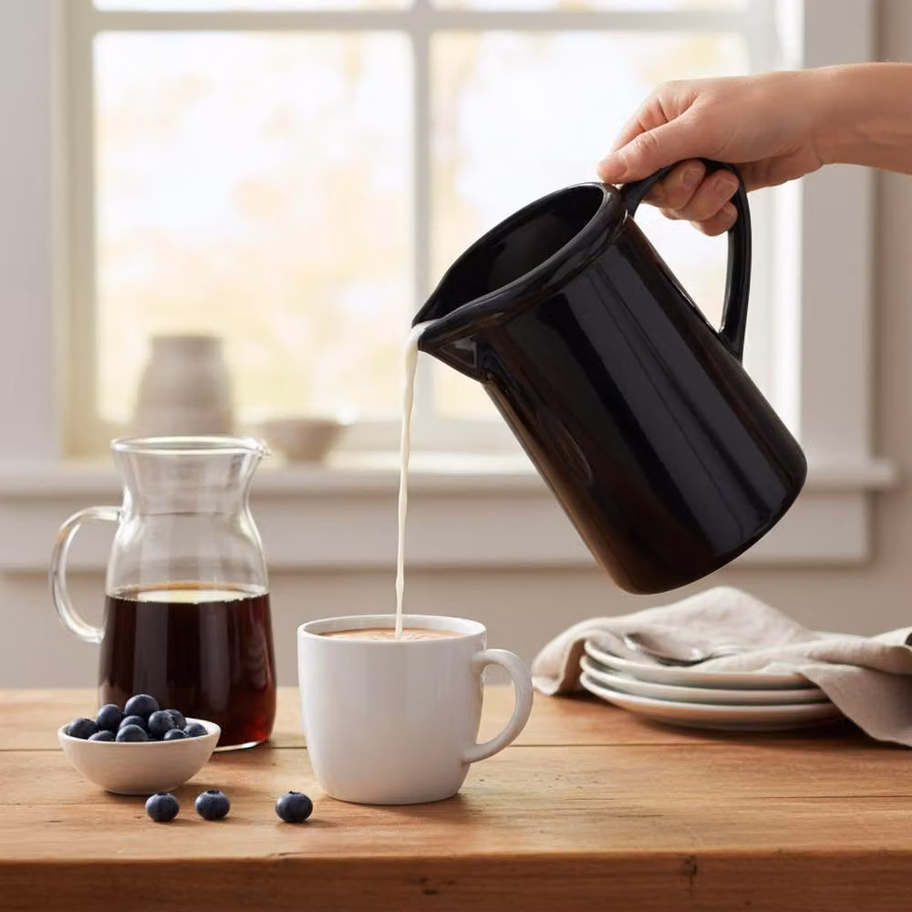 Four Candle Midnight Blue Ceramic Large Jug, Height: 18 cm – 2